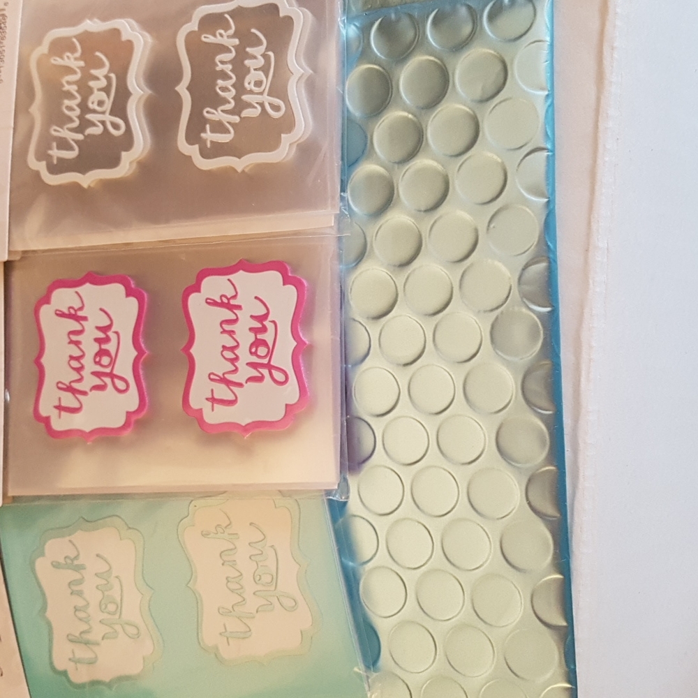 150 pcs Removable Thank You Stickers 1.5"x1.5" in.